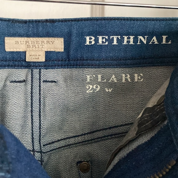 Womens Burberry Brit Bethnal Flare Jeans 29 Never worn - Picture 12 of 13